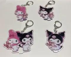 マイメロディ♡クロミ×宇佐美 アクリルキーホルダー