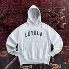 champion リバースウィーブ プルオーバー パーカー グレー M