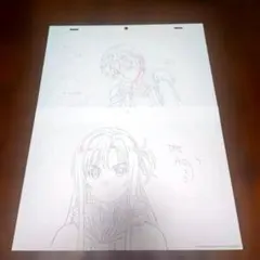 ソードアートオンライン　プログレッシブ 複製原画　入場者特典