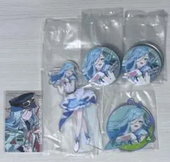 プロセカ 日野森雫 セガラッキーくじ アクスタ 缶バッジ アクリルキーホルダー