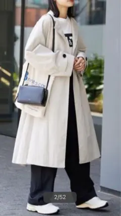 JOURNAL STANDARD コットンナイロンフレアコート