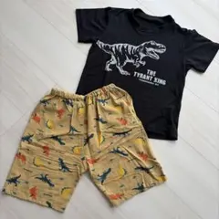 恐竜　パジャマ　セットアップ　120
