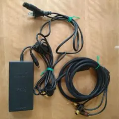 【PS2】電源（SCPH-701000）とS端子AVケーブル（技）のセット