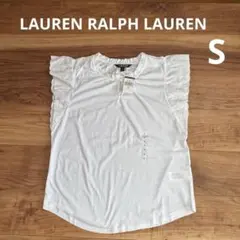 LAUREN ラルフローレン　Tシャツ　レース　フリル　米国購入　新品のサムネイル