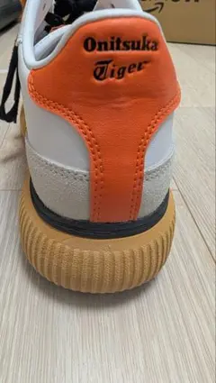 Onitsuka Tiger スニーカー 25cm ホワイト/オレンジ