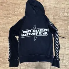 美品！DIESEL ブラックパーカー フード付き