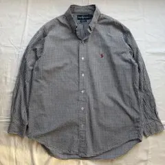 ユ*ウ様 Ralph Lauren BLAKE 長袖 シャツ ギンガムチェック
