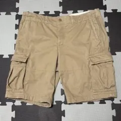 Abercrombie & Fitch カーゴハーフパンツ 36 ベージュ
