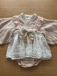 バースデイ Cottoli ベビー袴 ロンパース 70