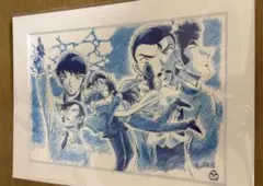名探偵コナン 黒鉄の魚影 青山剛昌 先生描き下ろし複製原画 2セット