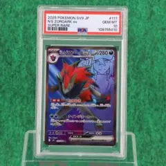 PSA10 Nのゾロアークex SR 117/100 ポケモンカード