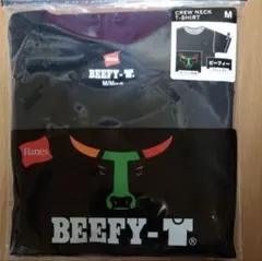 【最安値】セブン限定　Hanes BEEFY-T クルーネックTシャツ ブラック