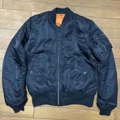 ALPHA アルファ フライトジャケット MA1 ブラック