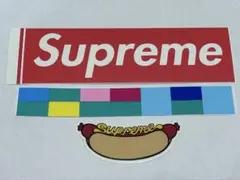 レア supreme ステッカー 3枚セット ホットドッグ