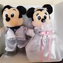 ブライダル❣ミッキー＆ミニー ウェディングぬいぐるみ結婚式
