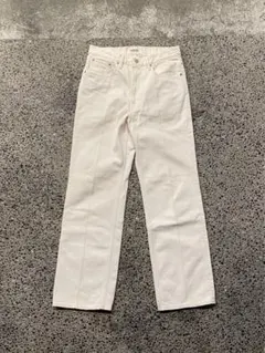 AURALEE HARD TWIST DENIM 5P PANTS ホワイトのサムネイル