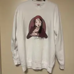 小宮有紗 nowri イラスト スウェット ホワイト XL トレーナー