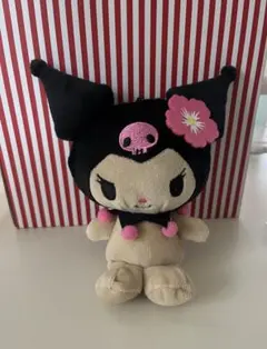沖縄限定 キーホルダー　サンリオ 日焼け クロミ　ぬいぐるみ