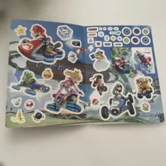 マリオカート8 ステッカー シールシート　マックコラボ