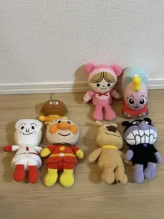 プリちぃビーンズ　アンパンマン ぬいぐるみ 6体セット アンパンマンまとめ売り