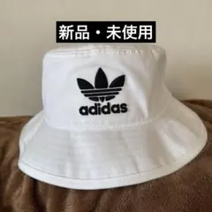 adidas oliginalsハット バケハ ホワイト白のサムネイル