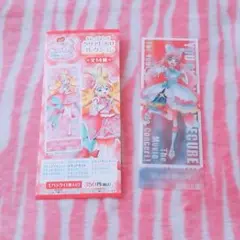 映画キミとアイドルプリキュア クリアしおり キュアプリズム
