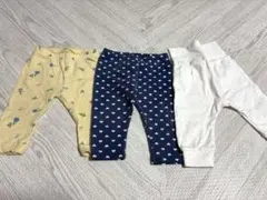 ベビー　レギンス　ズボン　パンツ　３枚セット