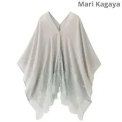 Mari Kagaya ストール　新品　ショール　レースストール　シフォン
