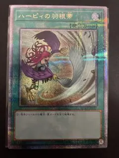 遊戯王　ハーピィの羽根帚 25th クオシク　絵違い　ハーピィの羽根箒