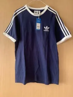 アディダスオリジナルス　半袖Tシャツ　ネイビー／ホワイトライン　XL