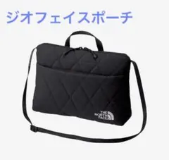 【新品未使用タグ付】ノースフェイス ジオフェイスポーチ NM32356 黒