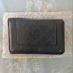 CROCODILE ネイビー 二つ折り財布のサムネイル