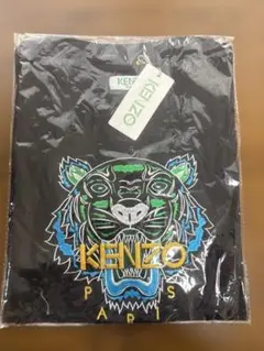 KENZO トラ刺繍 Tシャツ 黒