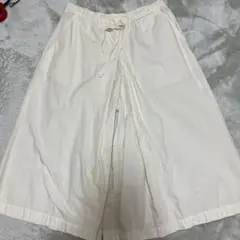 【美品】プリット　レディース　ガオチョパンツ　オフホワイト　フリー