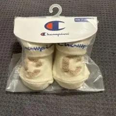 新品未使用Champion ベビー靴下 サイズ7-9cm ホワイト