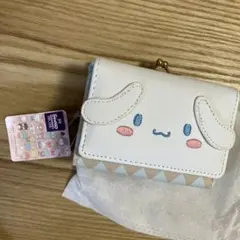 【新品】サンリオ シナモロール 三つ折り財布 がま口のサムネイル
