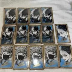 ヒロアカ原画展 箔押しクリアカード 轟焦凍