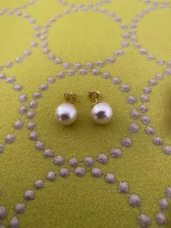 コットンパール　ピアス