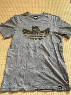 adidas シュムーフォイルTシャツ　Sサイズ グレー