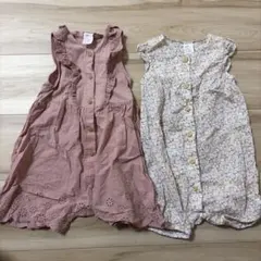 H&M ロンパース 80サイズ 2点セット