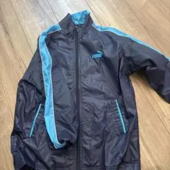 PUMA ウィンドブレーカー ネイビー 130