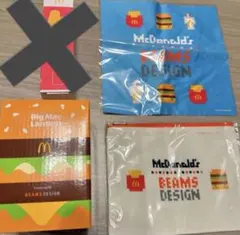 新品　未開封　送料無料　マクドナルド福袋 2025 グッズ3点セット