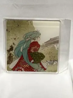 見返り美人ミク アクリルコースターB 東京国立博物館 初音ミク