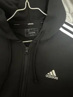 adidas ブラック ジャージ ジャケット