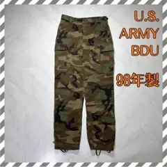 ボ*ズ様 U.S. Army BDU 80s ミリタリーパンツ ウッドランド カ