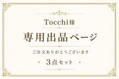 Tocchi様 専用出品ページ 専用出品ページ 3点セット