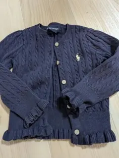 Ralph Lauren 24M カーディガン　ネイビー