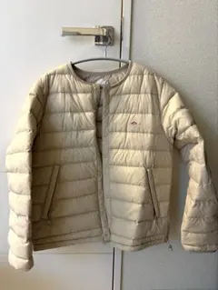 新品未使用　タグ付き　超美品　DANTON ベージュ ダウンジャケット