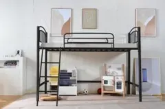 babi様専用☆ニトリネット購入 2段階式 ロフトベッド ローベット(WH