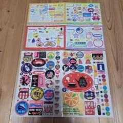 ベティーズブルー　マック　などシールセット